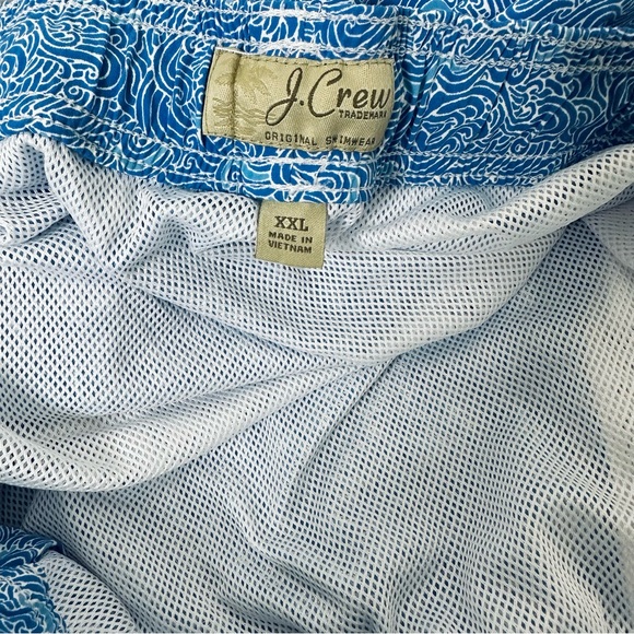 JCrew 6" Stretch Swim Trunk - Waves - Picture 3 of 5